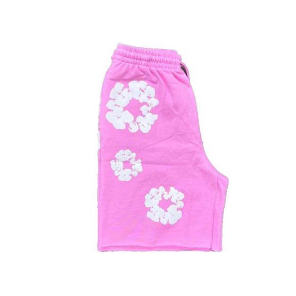 DENIM TEARS SHORTS "COTTON WREATH" PINK NEW SIZE SMALL - Picture 2 of 3